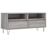 vidaXL telerikapp, hall Sonoma tamm, 100x34,5x44,5 cm, tehispuit