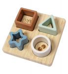 Geomeetriliste kujundite pusle Nordbaby, sinine