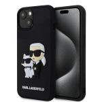 CG Mobile Karl Lagerfeld 3D Rubber Karl and Choupette Case KLHCP13M3DRKCNK