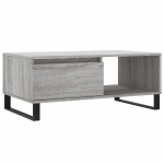 vidaXL kohvilaud, hall Sonoma tamm, 90x50x36,5 cm, tehispuit