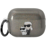 Karl Lagerfeld KLAP2HNKCTGK Airpods Pro 2 kate must/must Gliter Karl&Choupette