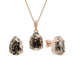 Komplekt "Venus II (Gold Patina)" koos Swarovski&trade; kristallidega DS00S413