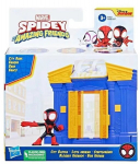 M&auml;ngukomplekt figuuriga Marvel Spidey ja tema h&auml;mmastavad s&otilde;brad, linnaplokid Miles Morales Hasbro