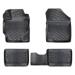 Auto kummimatid mustad 3D RIZLINE TOYOTA YARIS III (2011-2018)