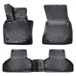 Auto kummimatid mustad 3D RIZLINE BMW X5 F15/X6 F16 (2013-2018)