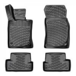 Auto kummimatid mustad 3D RIZLINE MINI COOPER (2001-2013)
