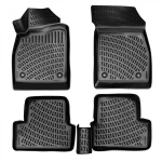 Auto kummimatid mustad 3D RIZLINE OPEL ASTRA J (2009-2015)