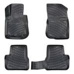 Auto kummimatid mustad 3D RIZLINE PEUGEOT 2008 (2013-2019)
