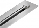 Mexen Flat 360&deg; Super Slim p&ouml;&ouml;ratav joonkanalisatsioon 90 cm, inox - 1051090