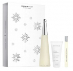 Kinkekomplekt naistele Issey Miyake L'Eau d'Issey: tualettvesi EDT, 100ml + tualettvesi EDT, 10ml + ihupiim, 50ml