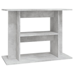 Akvaariumi alus vidaXL, hall, 80x35x60 cm