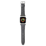Karl Lagerfeld Apple Watch rihm 38/40/41 mm KLAWMSAKLHPG Rihm SAFFIANO MONO SILVER
