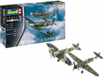 Kokkupandud mudel Combat Set Messerschmitt Bf109G-10 & Spitfire Mk.V Revell, 03710