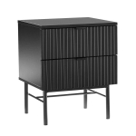 &Ouml;&ouml;kapp SEQUENCE 2-sahtliga 45x40xH55cm, must