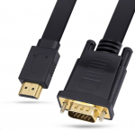 REAGLE VGA kuni HDMI 2M FULL HD D-SUB lamedate kaablite adapter 1080p