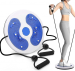 P&ouml;&ouml;rlemisketas, 27x27x3 cm, valge/sinine