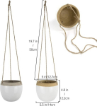 Rippuv lillepott, 2tk