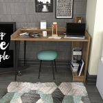 Laud Asir, 121,8x59x88,3 cm, pruun