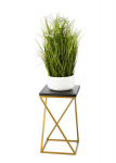 Moodne lillealus Loft, must, 40 cm