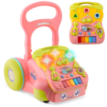 Muusikaga jalutusk&auml;ru Ricokids 2in1 RK-744, roosa