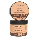 Parandav juuksemask kahjustatud v&auml;rvitud juustele Ecolatier Urban, 380 ml