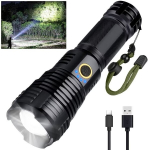 Laetav veekindel taktikaline LED-taskulamp, Carbonpro