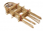 Bambusest redelipulk 75 cm, 10 tk