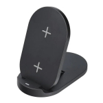 CP X10W 15W Traadita Magsafe Qi Laadija Hoidik nutitelefonile ja muudele seadmetele Must, Melna
