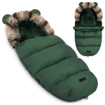 Elmi Ricokids magamiskott vankrile ja kelgule - khaki