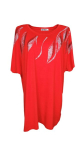 T-s&auml;rk naistele, punane, XXXL/XXXXL