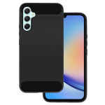 Aizmugurējais vāciņ&scaron; iLike Samsung GALAXY A34 5G BACK CASE CARBON Black 5900217973713 5900217973713 (5900217973713)