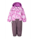 Lenne laste kombinesoon 80g Cherry 24206*1221, lilla