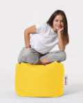 Kott-tool Square Pouf, kollane