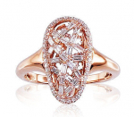 Punasest kullast s&otilde;rmus briljandiga Diamond Sky "Golden Web", proov 585 DS01G713