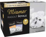 Miamor kassikonserv noortele kassidele kodulinnu- ja veiselihaga, 12x100 g