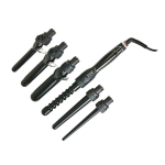 Rebane Optima 6-in-1 juukse lokitangid vahetatavate otstega