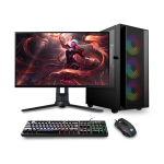 Arvuti Gaming PC Oracle Komplekt, AMD Ryzen&trade; 5 5500 4.2 GHz, 1 TB SSD, RAM 16 GB, AMD Radeon&trade; RX 580 8GB, PSU 500W, Windows 11 24″ FullHD 1920×1080
