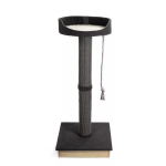 Kraapimispost Ecomfy Tower, hall/must, 120 cm