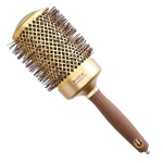 Olivia Garden Expert Blowout Shine Gold & Brown, Juuste modelleerimise harja ionisatsiooniga, 65mm