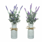 kaunistusplant pot lavendel (&oslash; 13 x 32 cm)