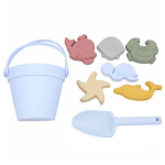 Silikoonist liivam&auml;nguasjade komplekt, sinine