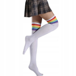 p&otilde;lvek&otilde;rgused sokid Rainbow LGBT sokid WZ06-WHITE, Universaalne