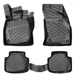 Auto kummimatid mustad 3d skoda superb iii (2015-...) rizline