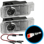 Led Kohtvalgusti, Audi A3 A4 A5 A6 A8 Q3 Q5 Q7 S-Line, ME Premium, 2 tk