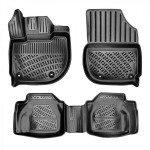 Auto kummimatid mustad 3d honda jazz iv (2020-...) rizline