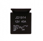 Universaalne relee 5 kontakti 12V 40A, 1 tk.