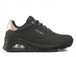 Naiste vabaajajalatsid Uno Skechers, must