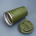 Kohvitass, 380 ml, roheline