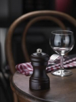BISTRO Soola- ja pipraveskikomplekt 10 cm check Peugeot, BISTRO Druskos ir pipirų malūnėlių rinkinys 10 cm čekis Peugeot