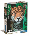 CLEMENTONI - Compact 500 pieces - Jaguar in the jungle